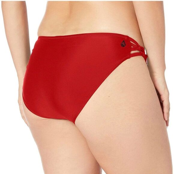 NWT VOLCOM Simply Solid Full Coverage Bottoms Size 12 - Picture 2 of 16